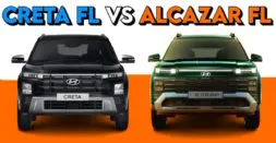 Hyundai Creta Vs Alcazar Facelift: What's Same, What's Different