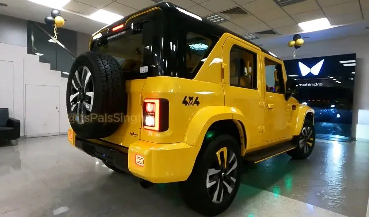 Indias-only-mahindra-thar-with-yellow-color