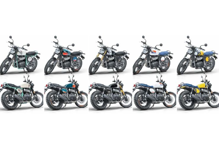 royal enfield bear 650 colour options