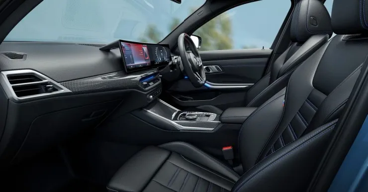 BMW m340i interior