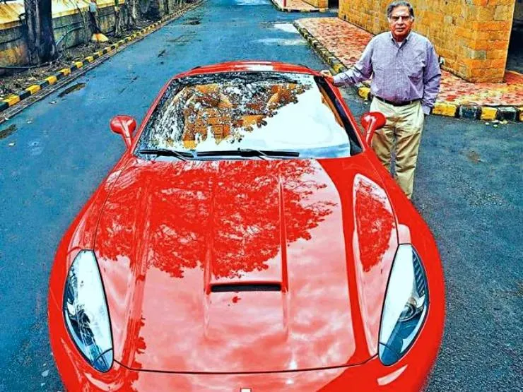 Ratan Tata Ferrari California