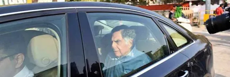 Ratan Tata Mercedes S Class