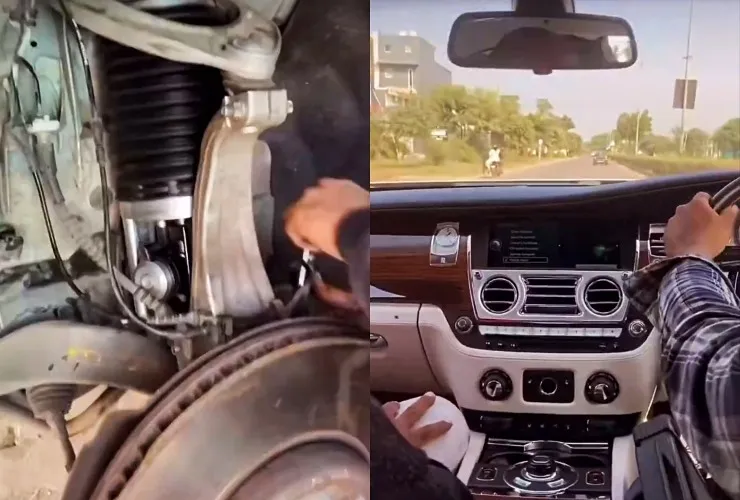 Rolls Royce Ghost Air suspension replacement and test drive