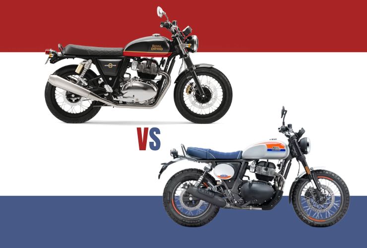 Royal Enfield Bear 650 vs Interceptor Comparison On Video (3)