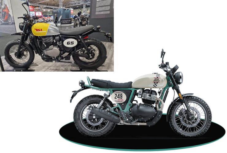 bsa b65 vs royal enfield bear 650