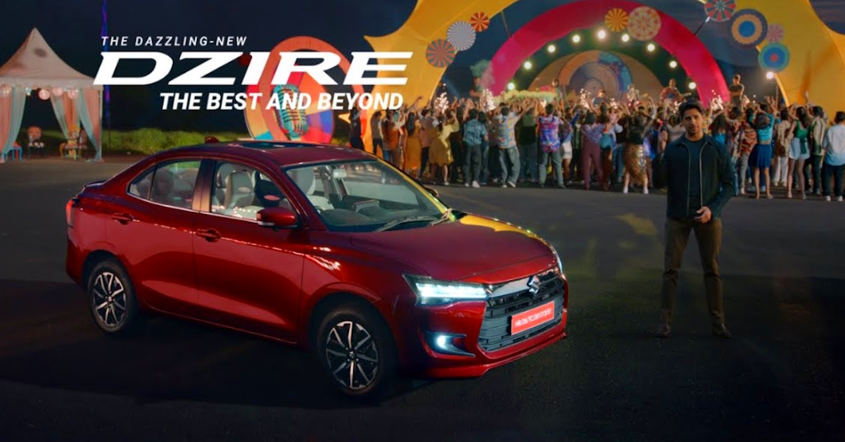 New 2024 Maruti Suzuki Dzire Official TVC Released [Video]