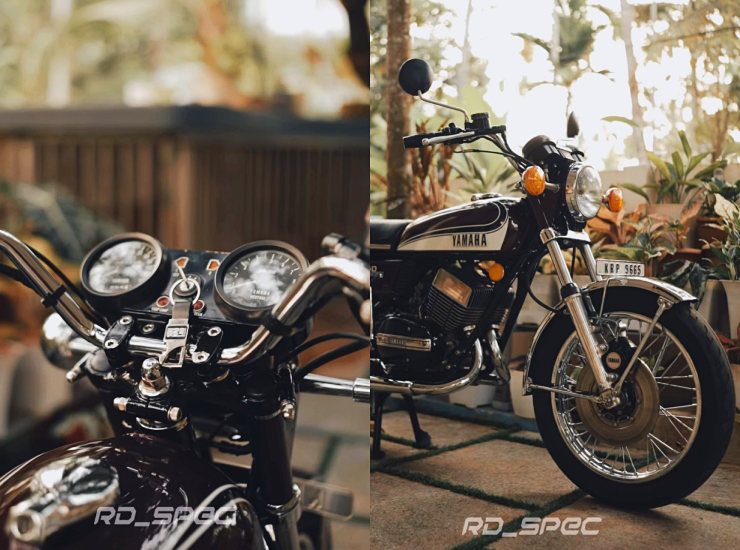 Yamaha RD350 restored and selling for Rs 13 lakh