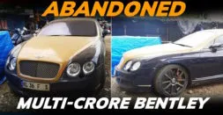 Multicrore Bentley Continental GT Abandoned: Owner Also Owns Rolls Royce, Lamborghini