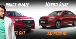 Maruti Suzuki Dzire ZXI Plus AT vs Honda Amaze ZX CVT: Best Variant For Tech-Savvy Gadget Lovers