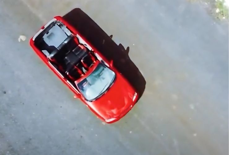 Someone Made A Convertible Out Of A Maruti Baleno Altura, Making It 