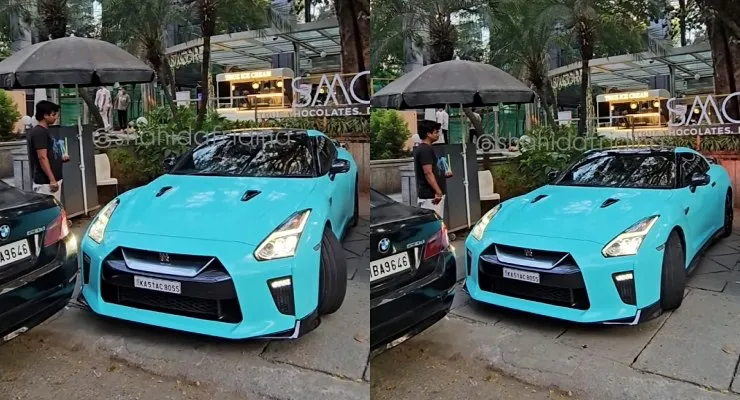 Nissan GT-R Supercar Worth Rs 2.5 Crore Crashed By A Careless Smoor ...