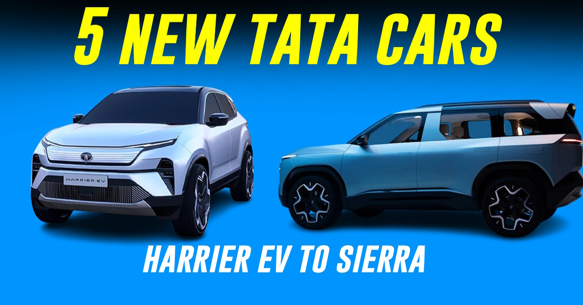 5 New Tata SUVs To Watch Out For At Bharat Mobility Expo 2025